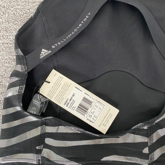 ⭐️HP⭐️ Adidas Stella McCartney Print Crop Top - Picture 5 of 9